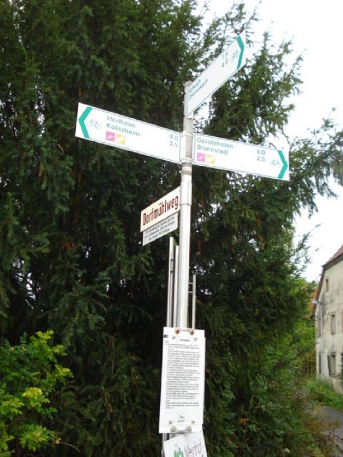 Ferienwohnung Troeppner Kolitzheim Exterior foto